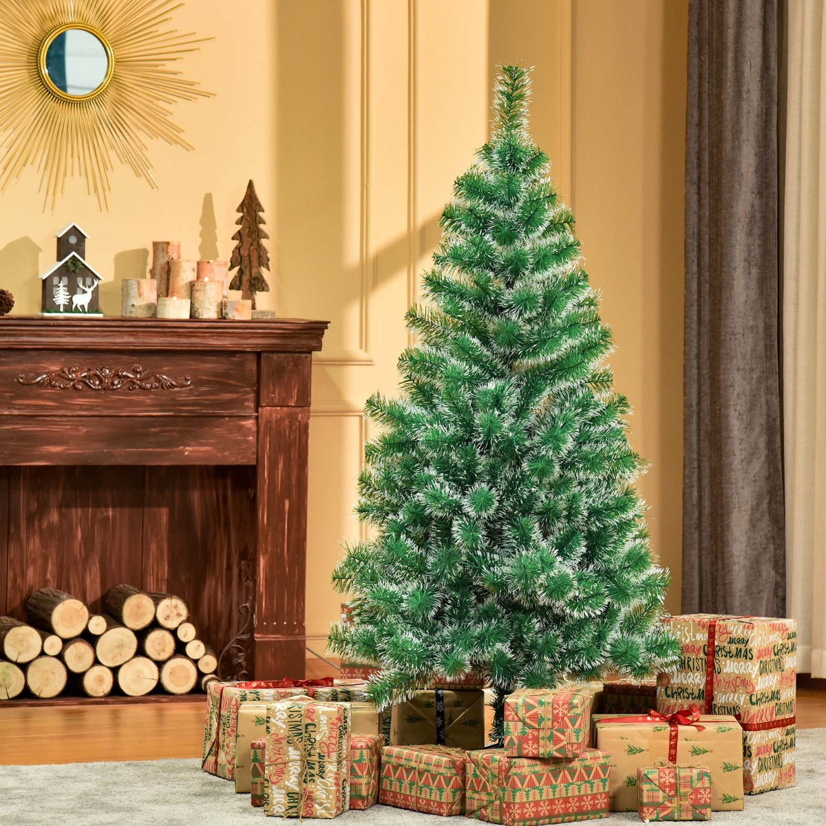 OHS Artificial Christmas Tree, Green - 5ft>