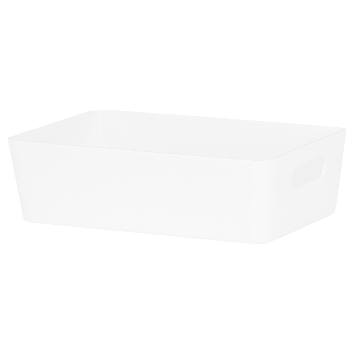 Wham Studio Rectangular Basket 11.01 - Ice White>