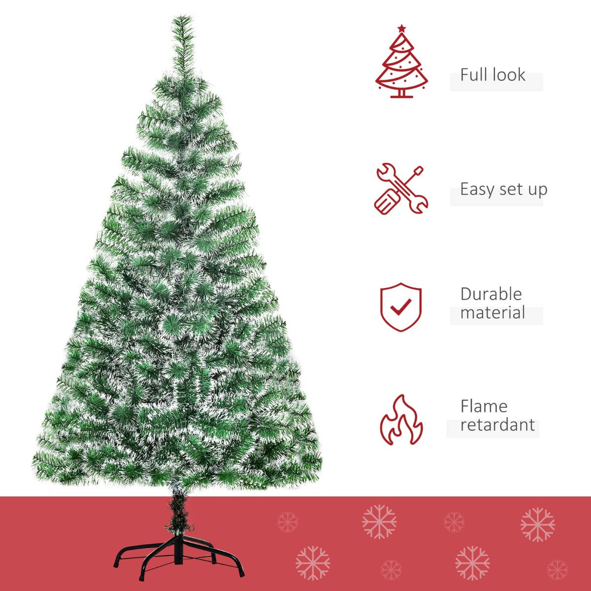 OHS Artificial Christmas Tree, Green - 5ft>