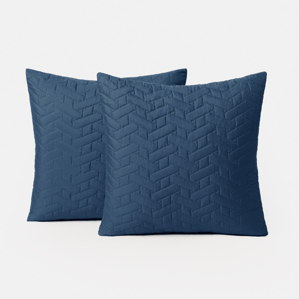 Brentfords Pinsonic Cushion Covers - Navy Blue>