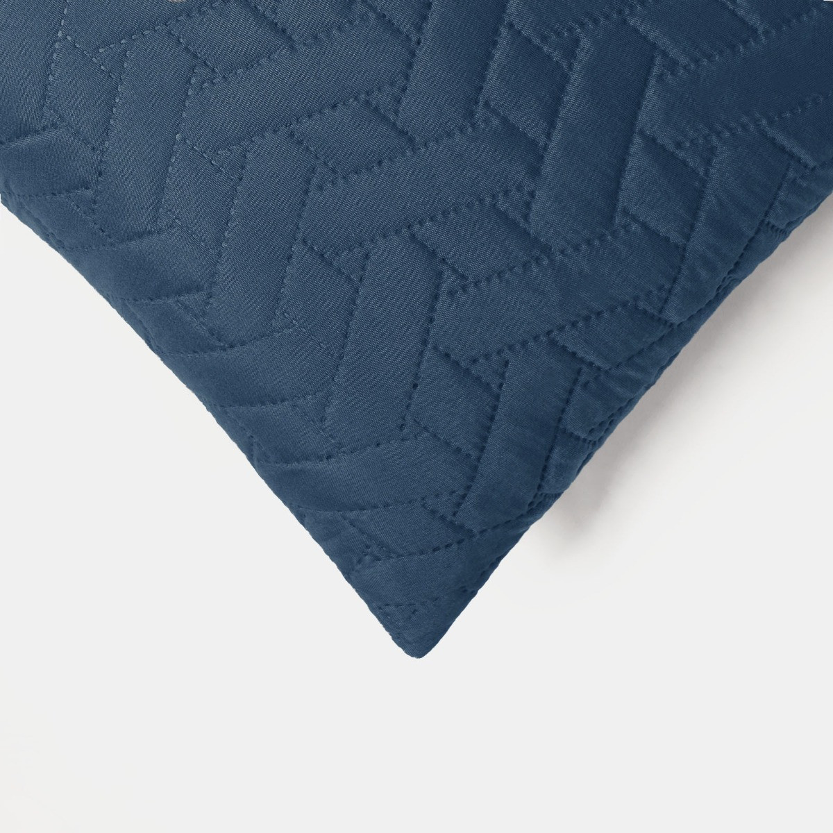 Brentfords Pinsonic Cushion Covers - Navy Blue>