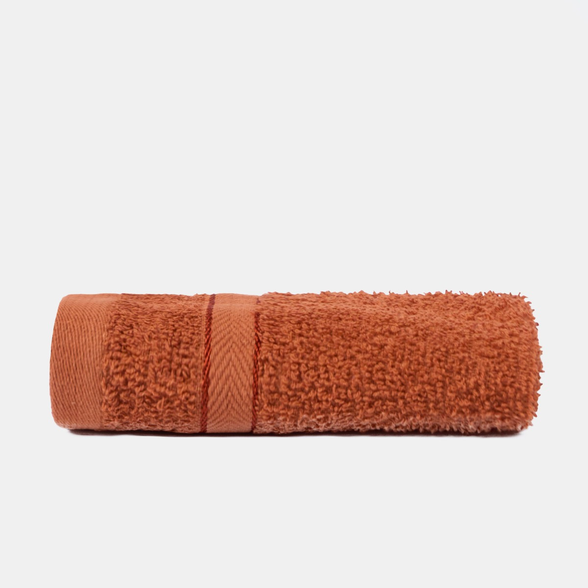 Brentfords 100% Cotton Face Cloth, Burnt Orange - 1PC>