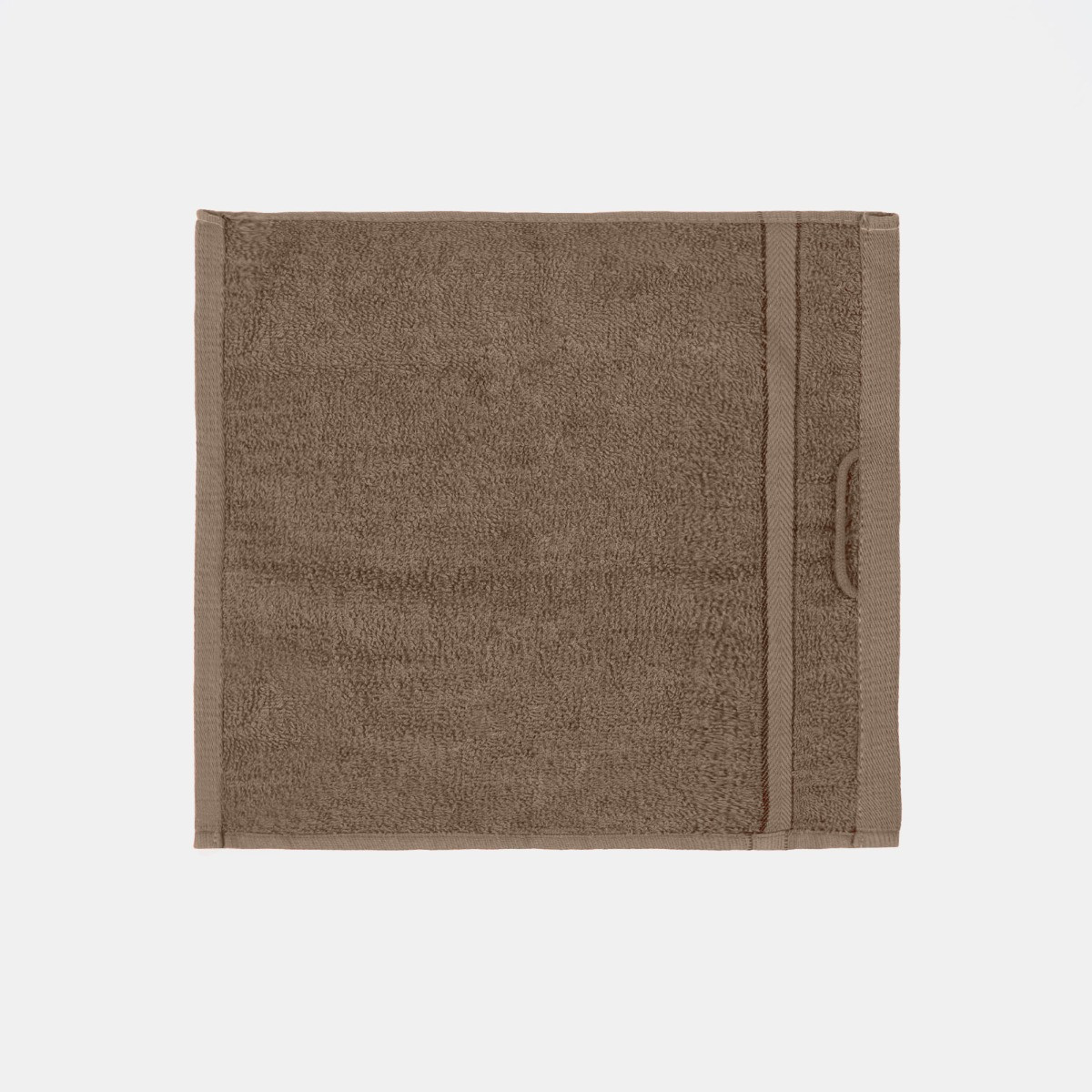 Brentfords 100% Cotton 4 Pack Face Cloths - Mocha>