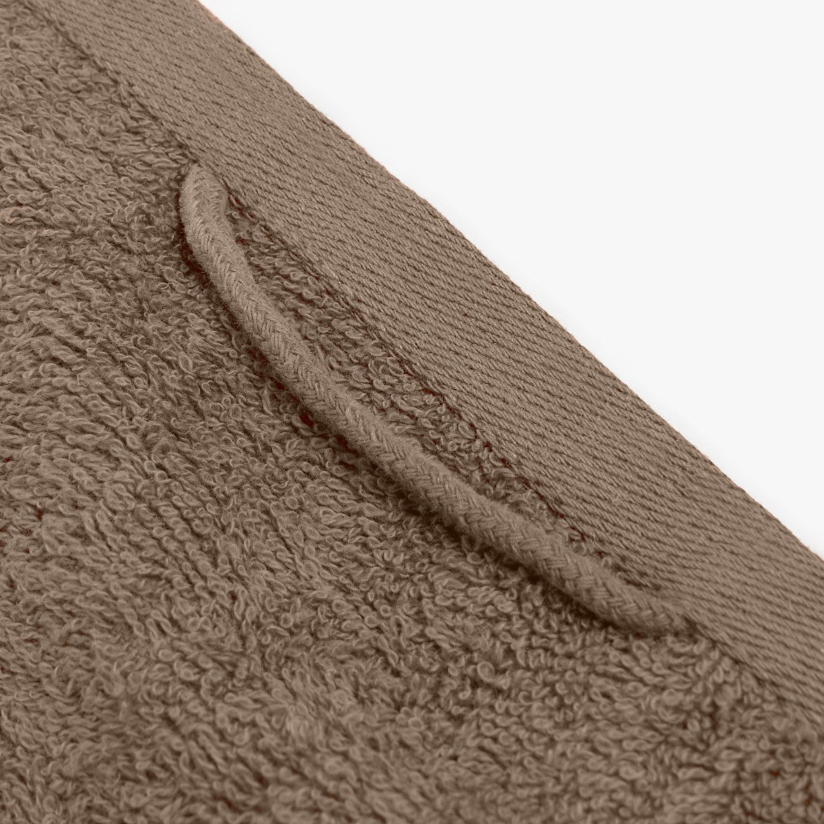 Brentfords 100% Cotton 4 Pack Face Cloths - Mocha>