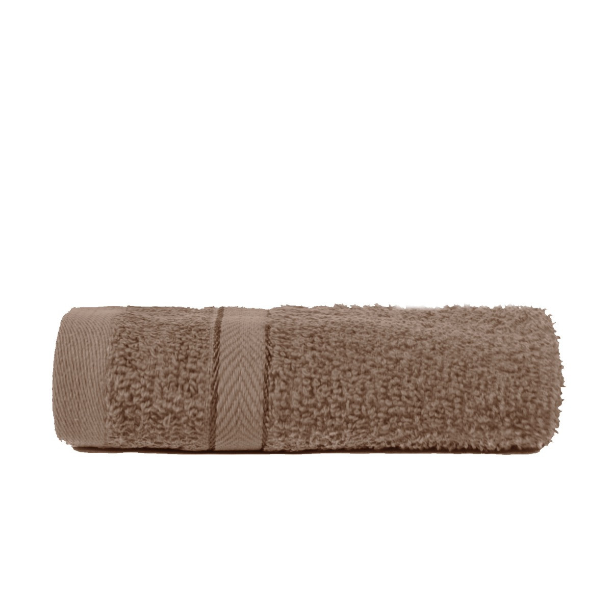 Brentfords 100% Cotton 4 Pack Face Cloths - Mocha>