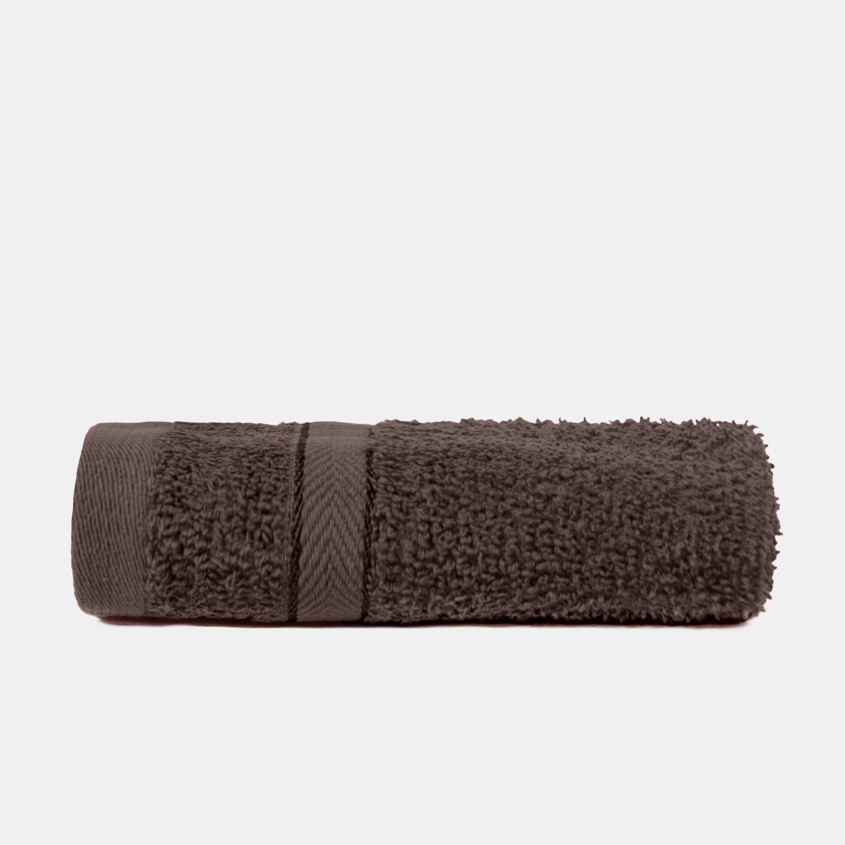 Brentfords 100% Cotton 4 Pack Face Cloths - Chocolate>