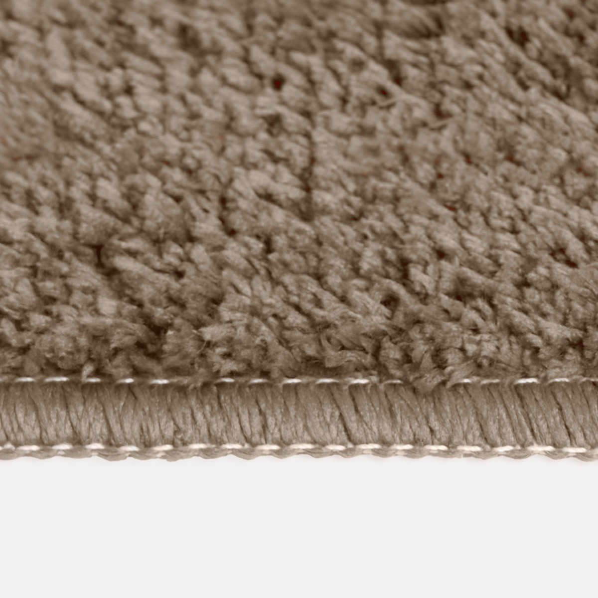 OHS Border Tufted Bath Mat - Mocha>