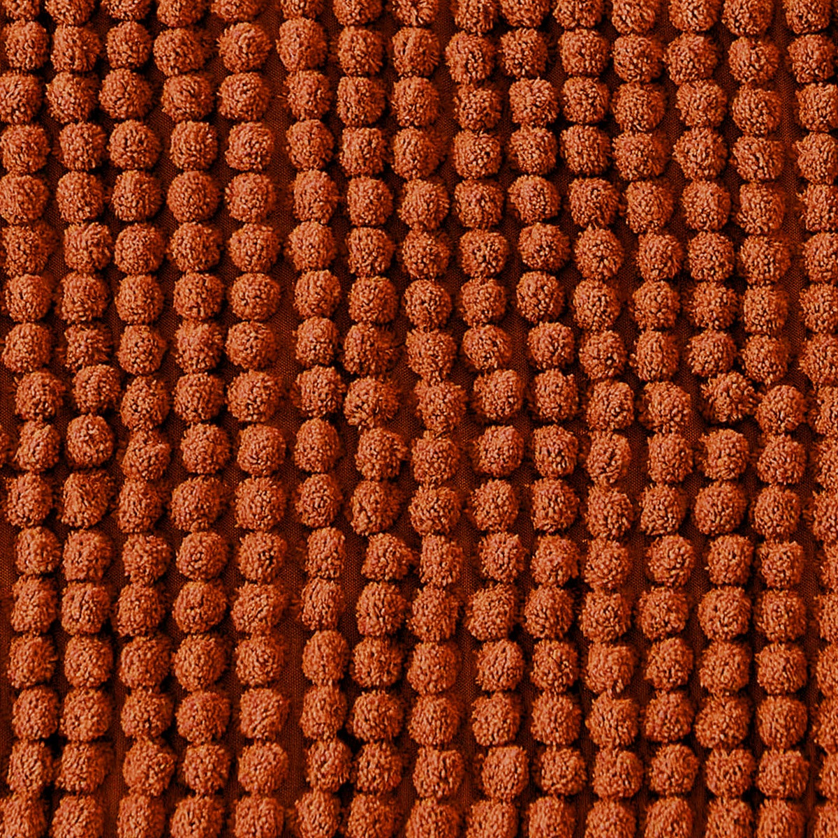 Brentfords Noodle Bath Mat - Burnt Orange>