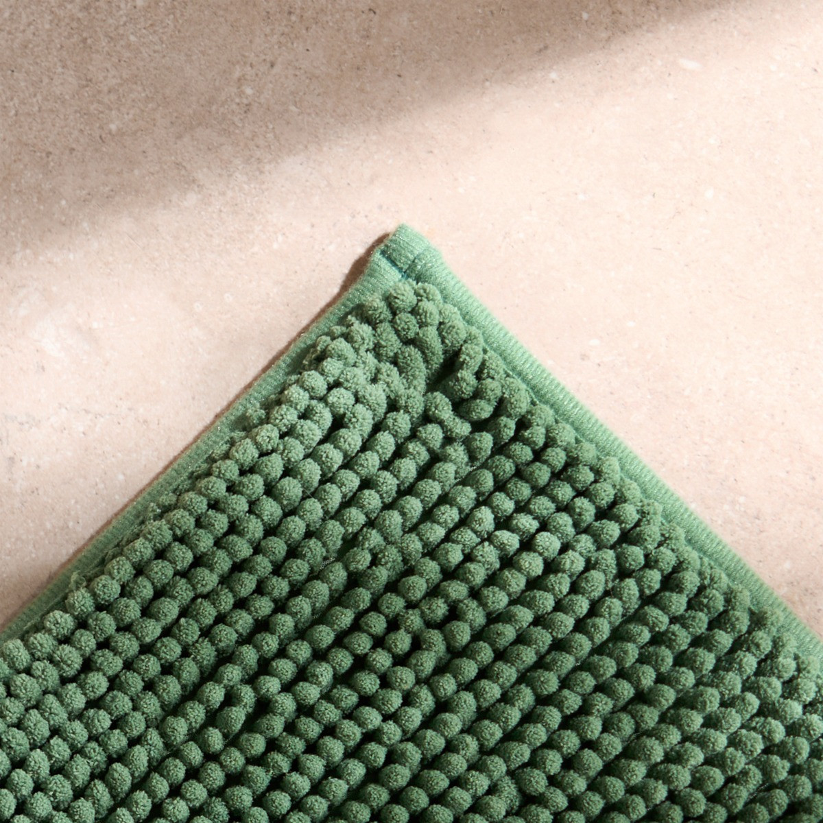 Brentfords Noodle Bath Mat - Olive Green>