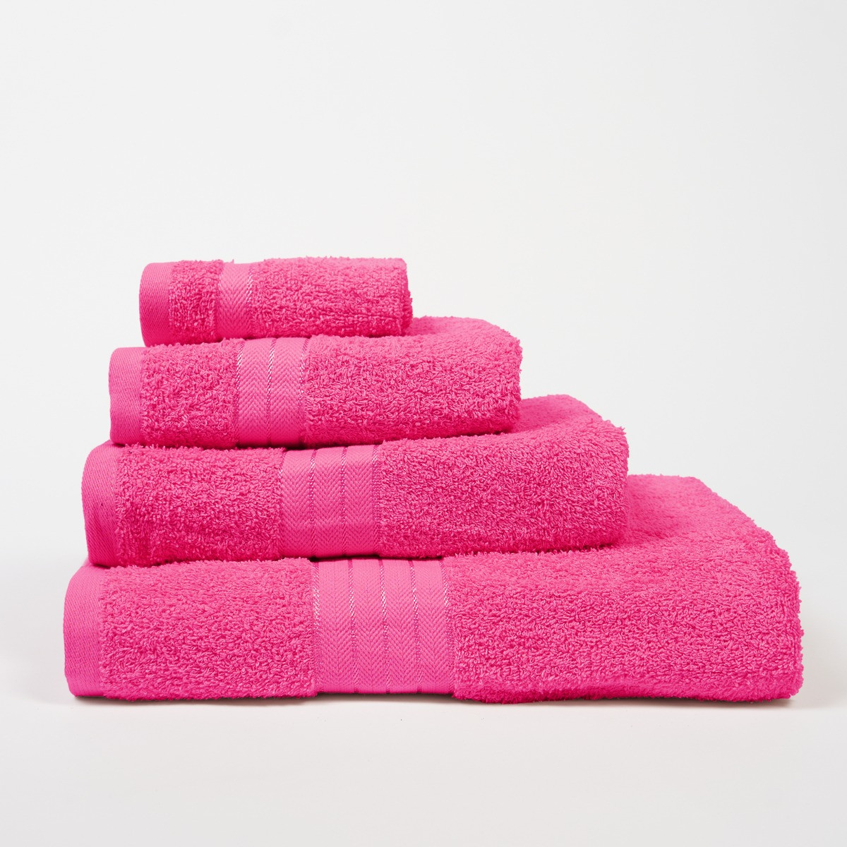 Brentfords 100% Cotton Towel - Pink>