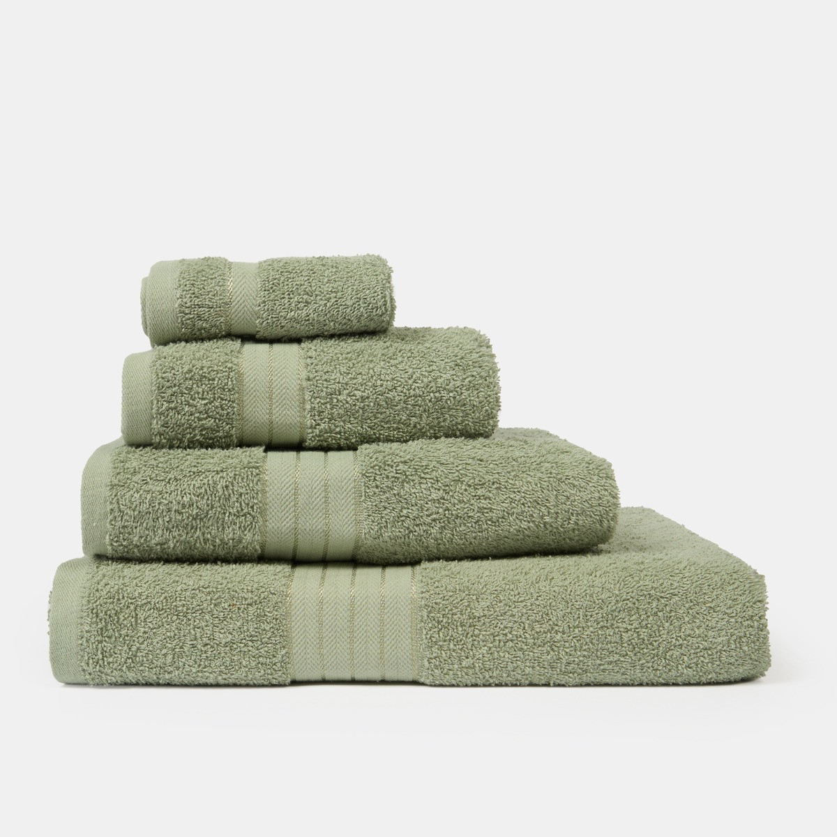 Brentfords 100% Cotton Towel - Sage Green>