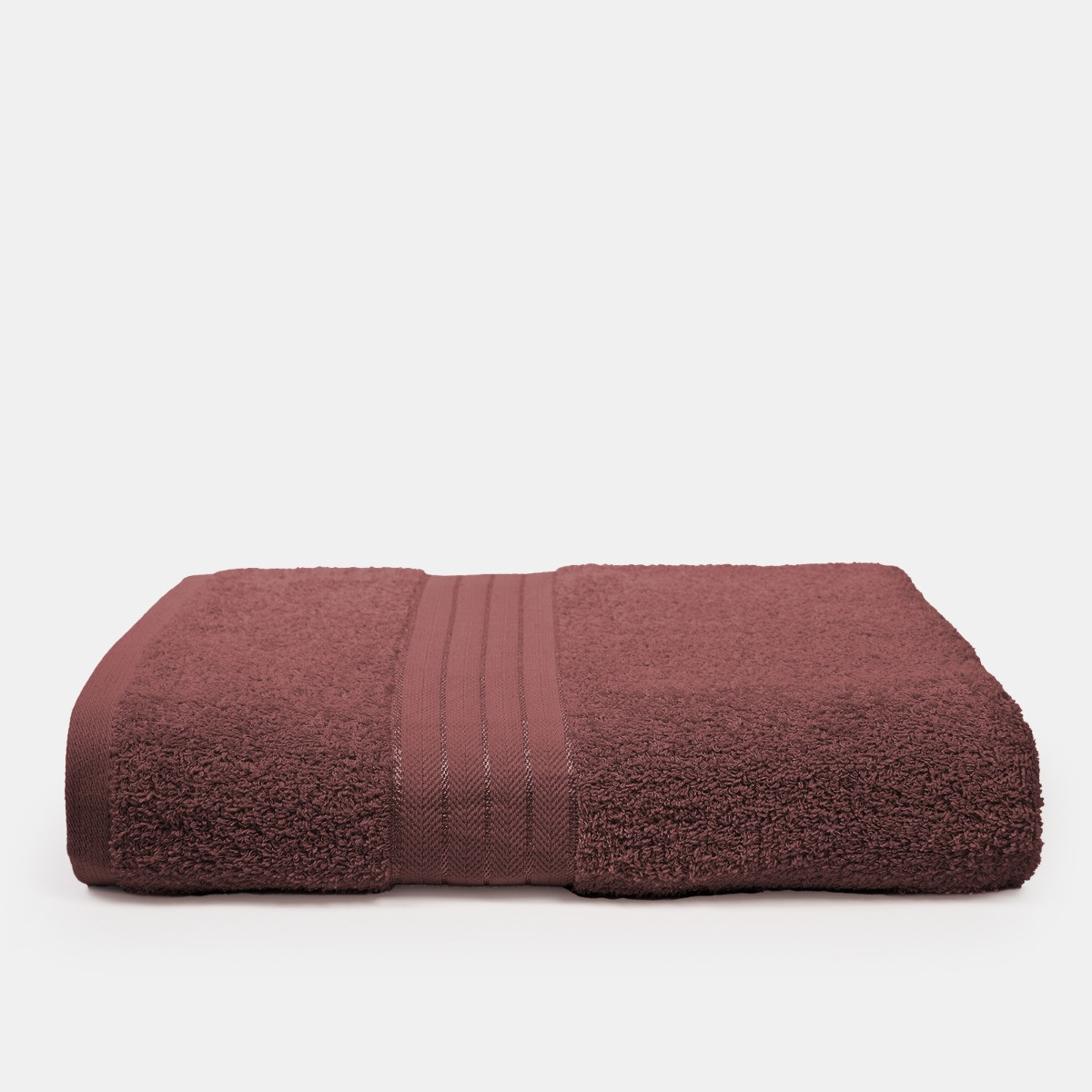 Brentfords 100% Cotton Towel - Burgundy>