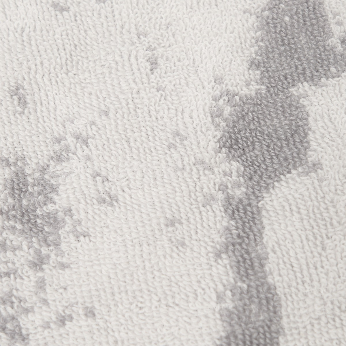 OHS 100% Cotton Jacquard Marble Towel - Grey>