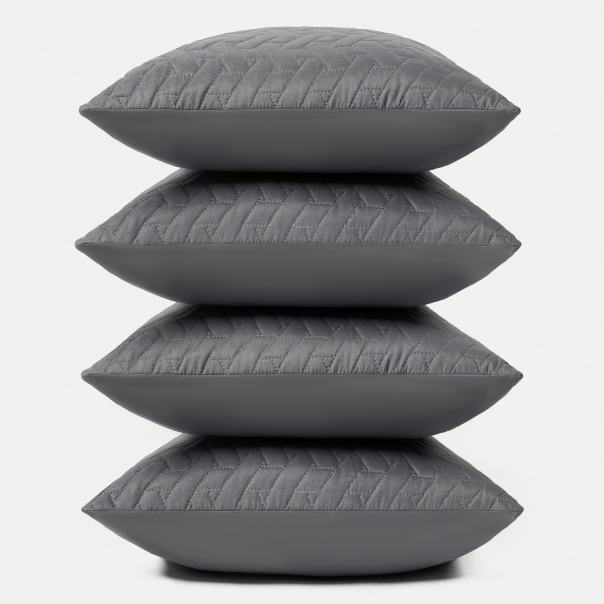 Brentfords Pinsonic Cushion Covers - Charcoal>