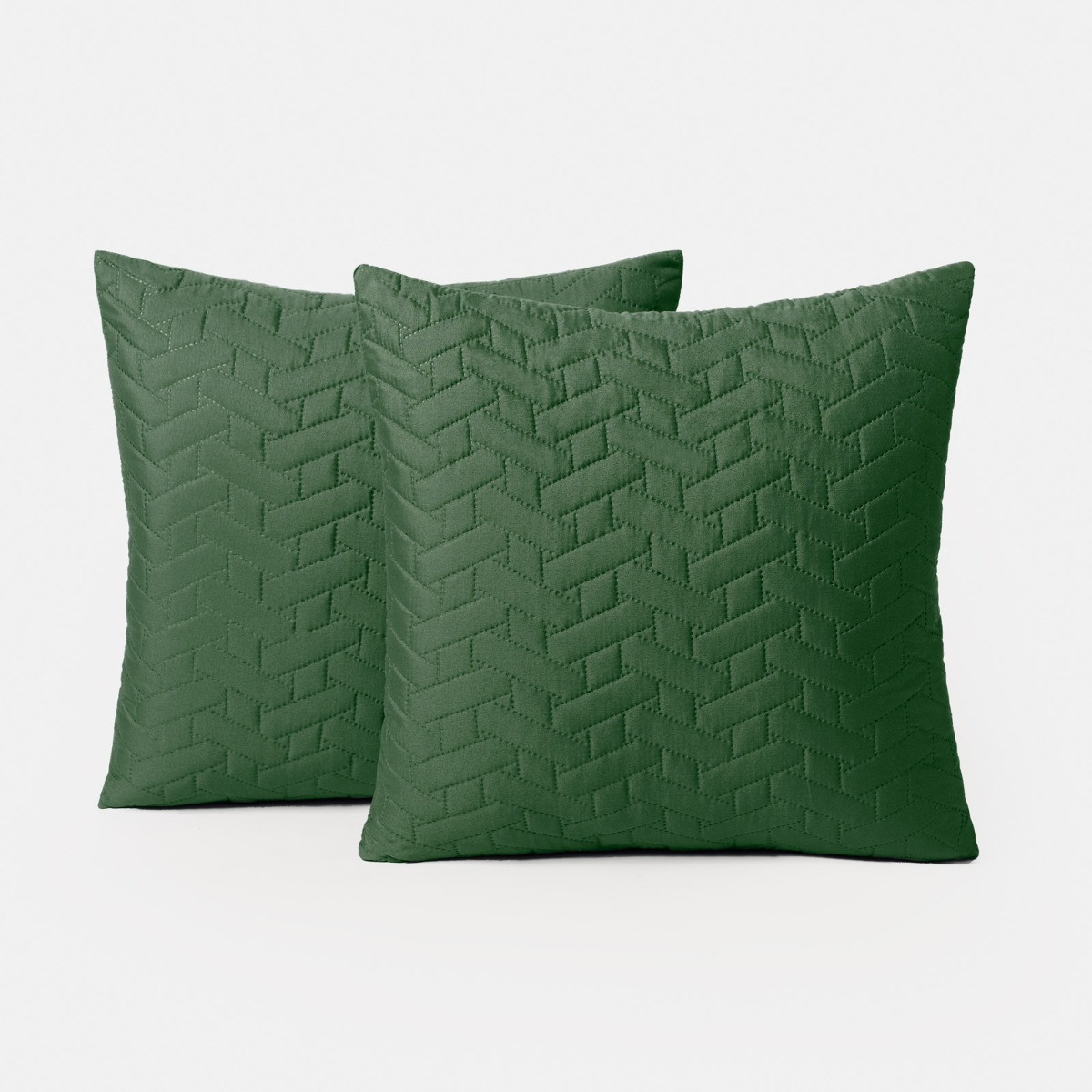 Brentfords Pinsonic Cushion Covers - Forest Green>