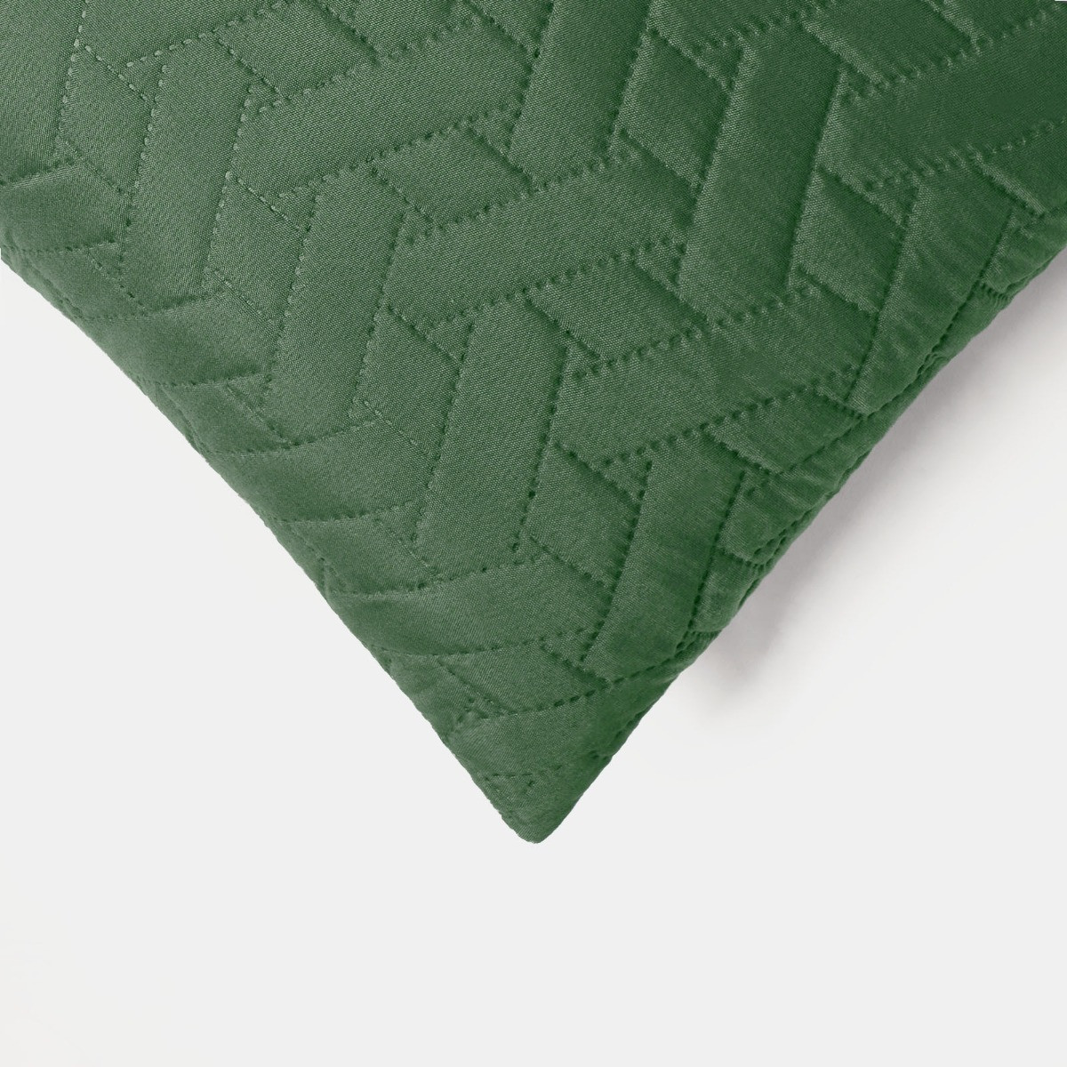 Brentfords Pinsonic Cushion Covers - Forest Green>