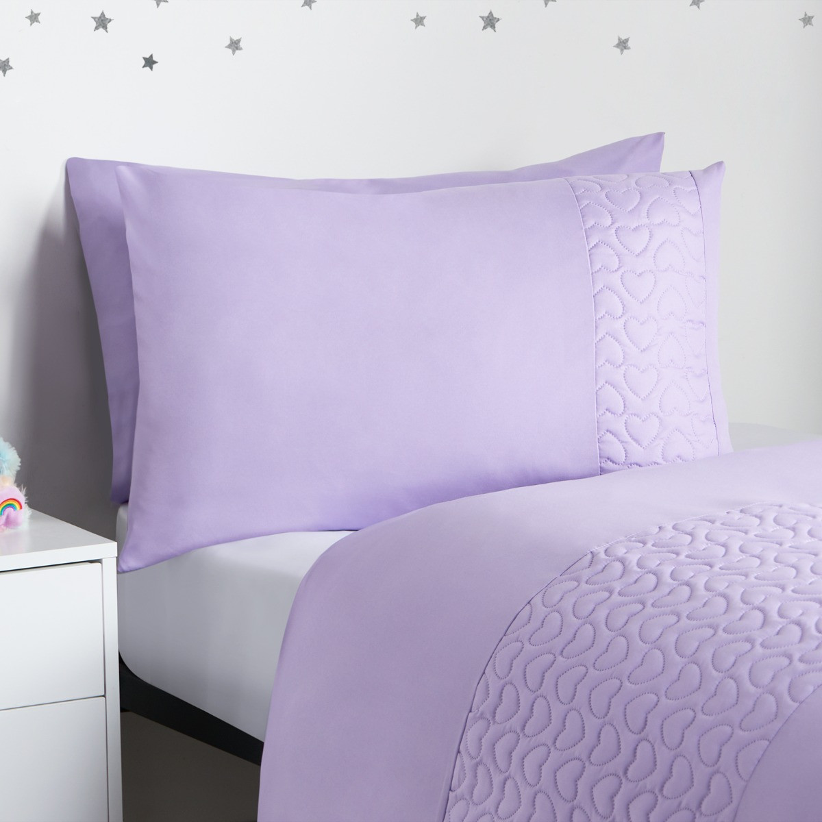 Lilac kids bedding sales