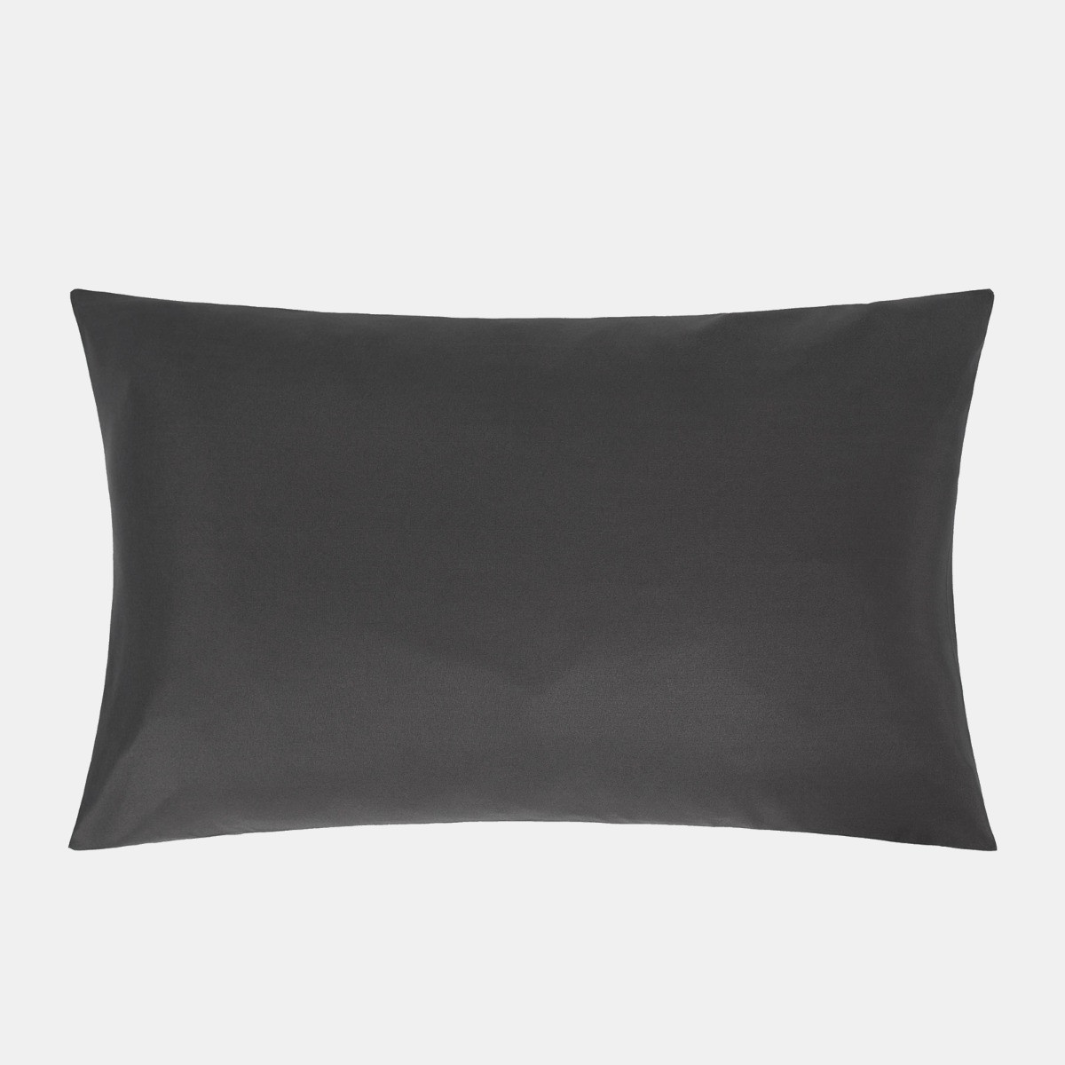 OHS 2 Pack Housewife Pillowcases, Charcoal - 50 x 75cm>