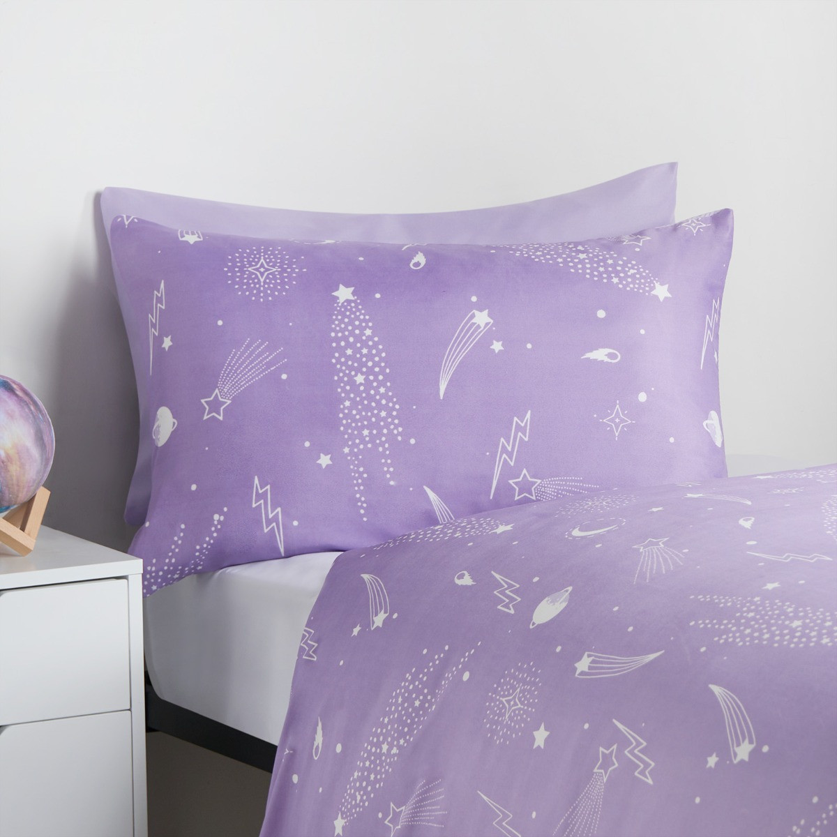 Lilac kids bedding shop