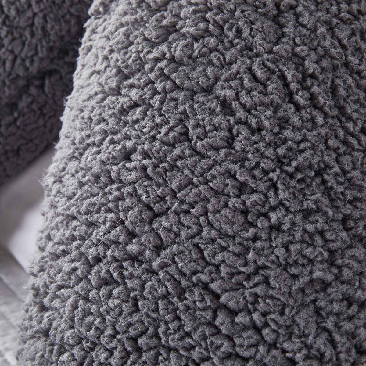 Huggleland Teddy V Shape Pillow - Charcoal>