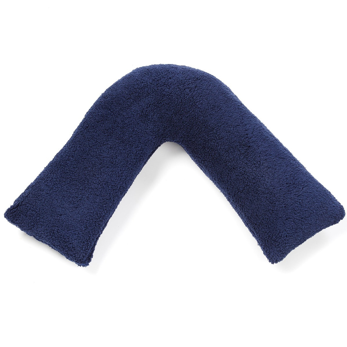 Huggleland Teddy V Shape Pillow - Navy>