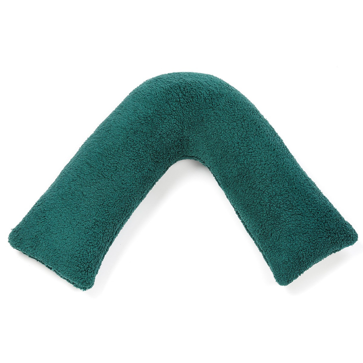 Huggleland Teddy V Shape Pillow - Emerald>