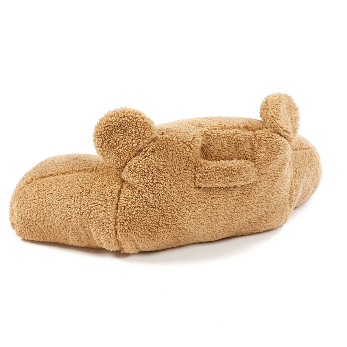 Huggleland Kids Teddy Cuddle Cushion - Brown>