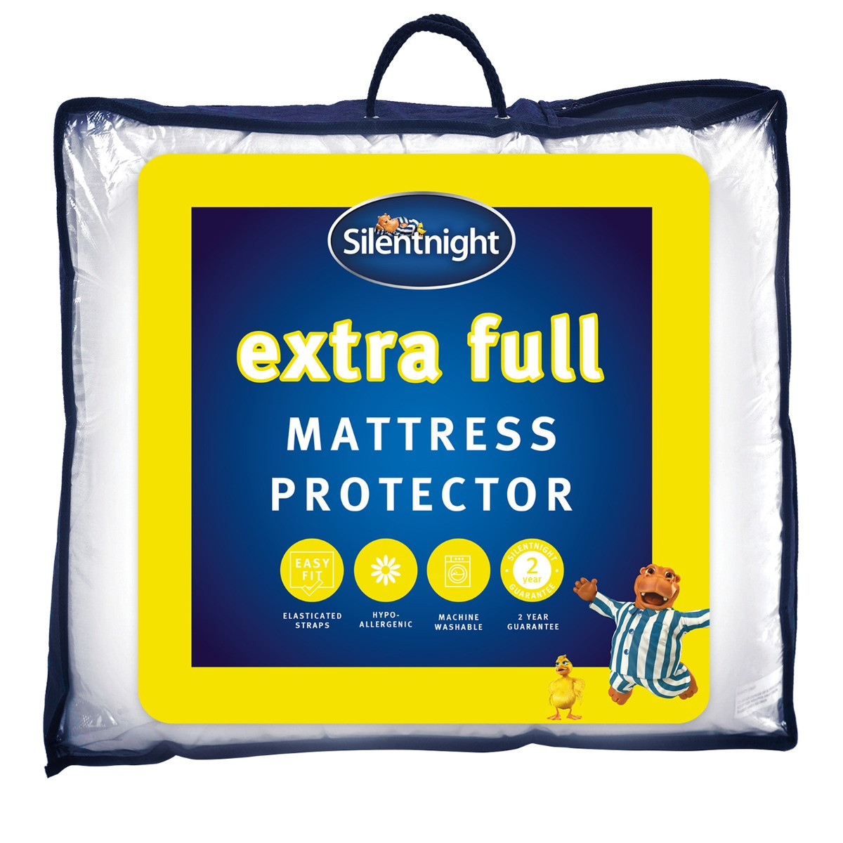Silentnight Extra Full Mattress Protector - White>