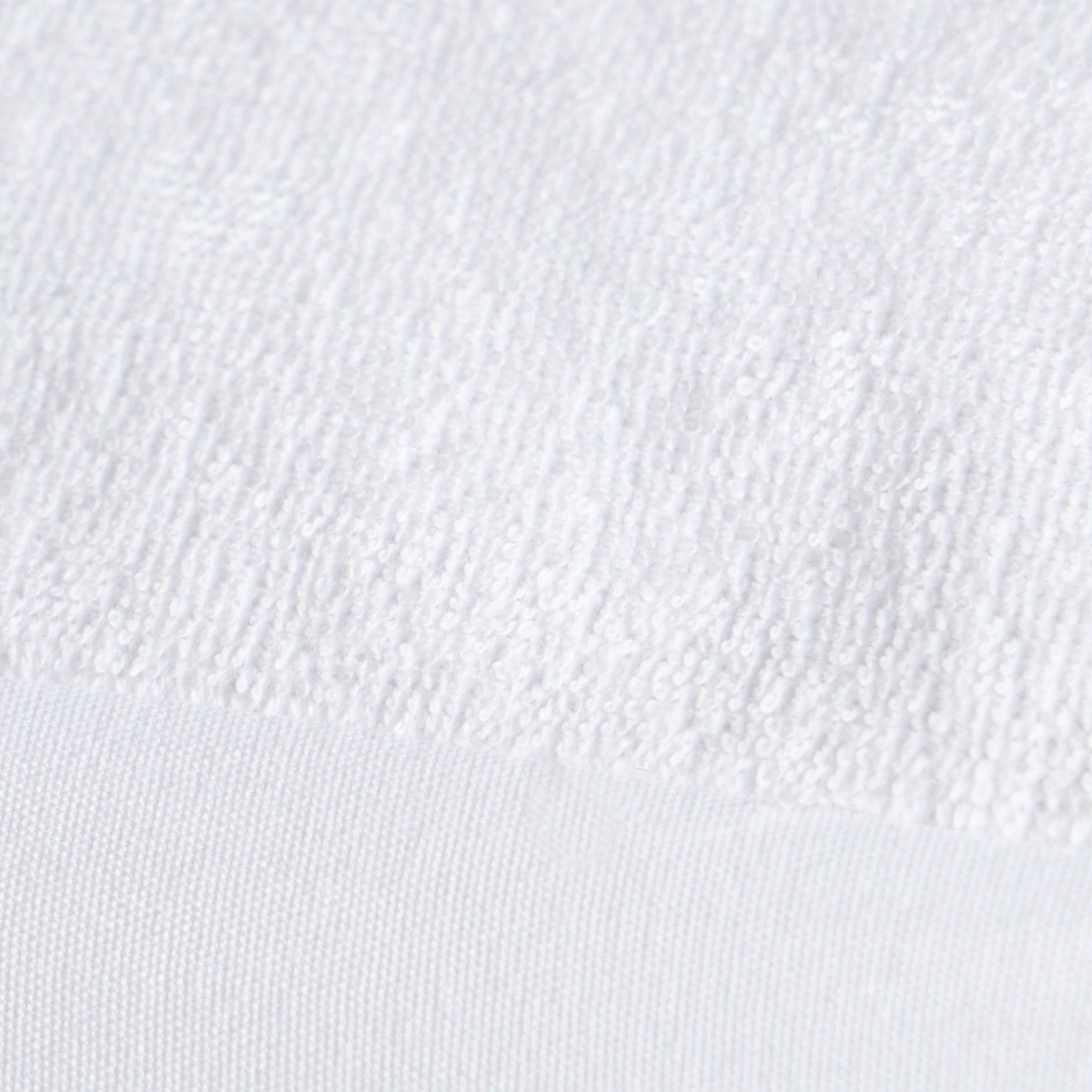 OHS Terry Waterproof Mattress Protector - White>