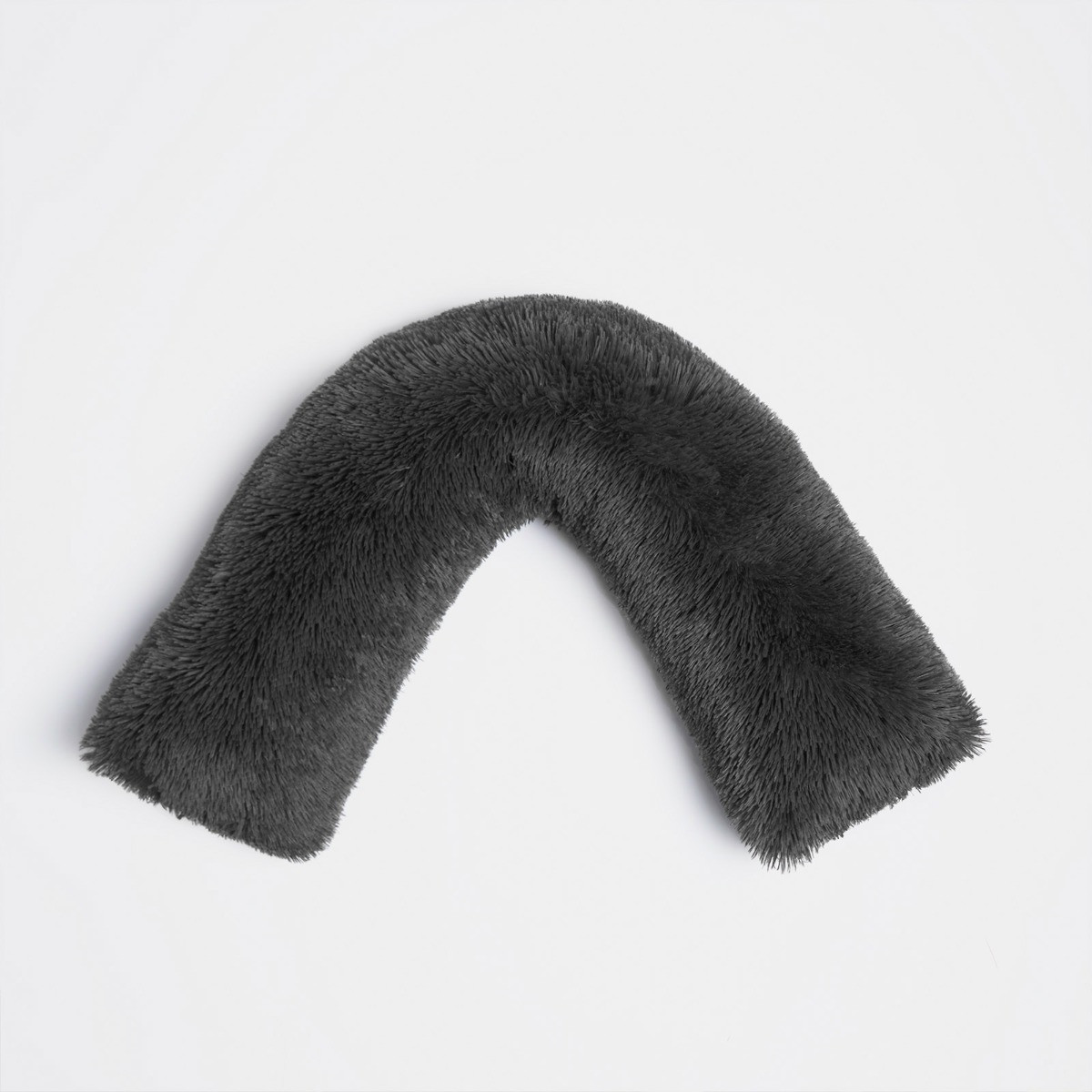 OHS Long Hair V Shape Pillow - Charcoal>