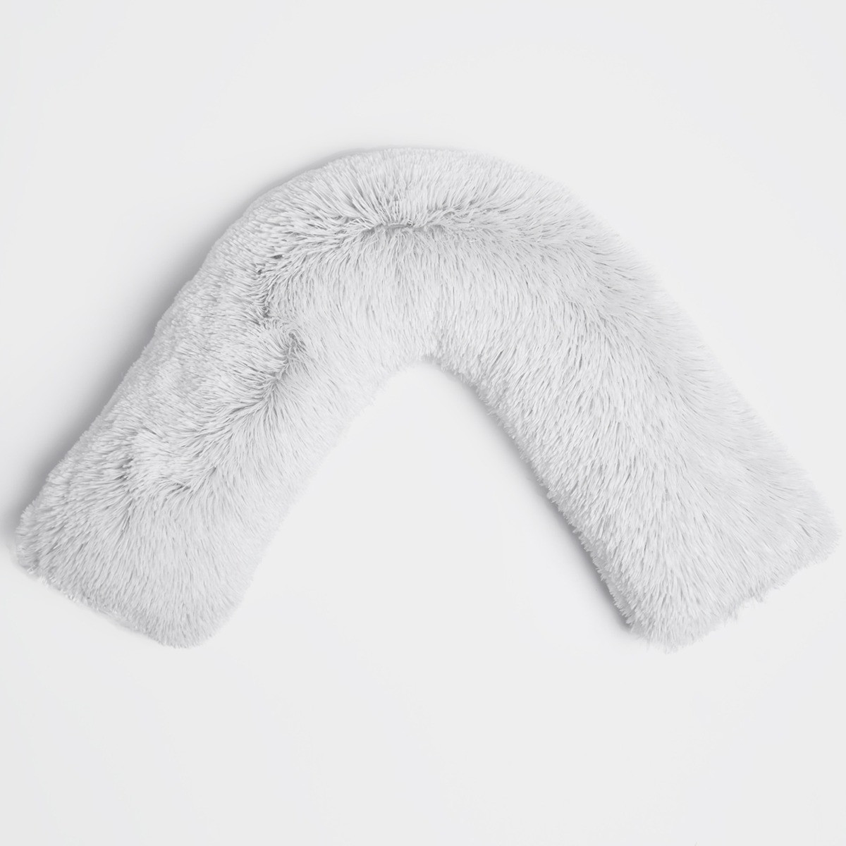 OHS Long Hair V Shape Pillow - Grey>