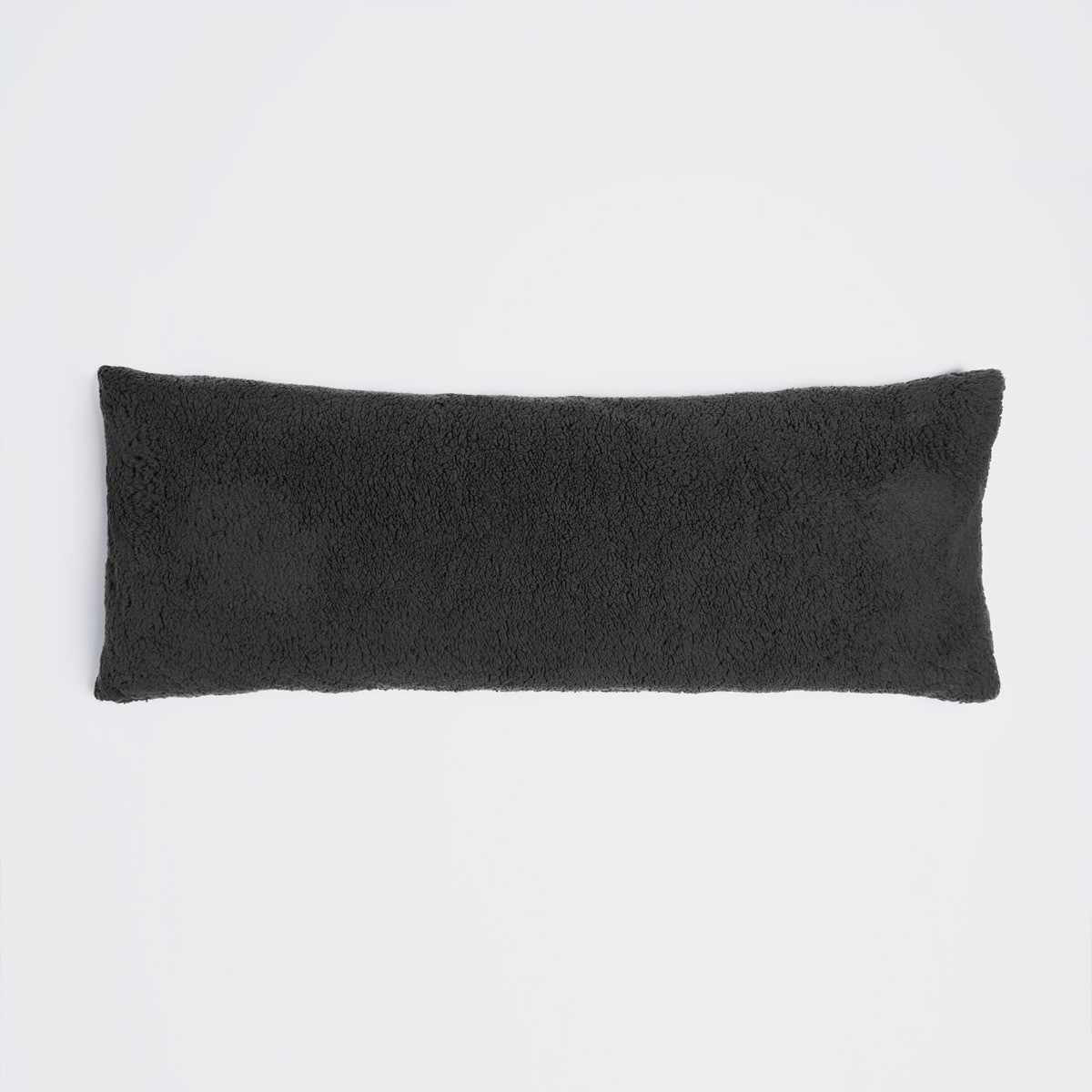 OHS Teddy Bolster Pillow - Charcoal>