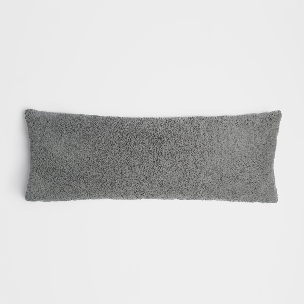 OHS Teddy Bolster Pillow - Grey>