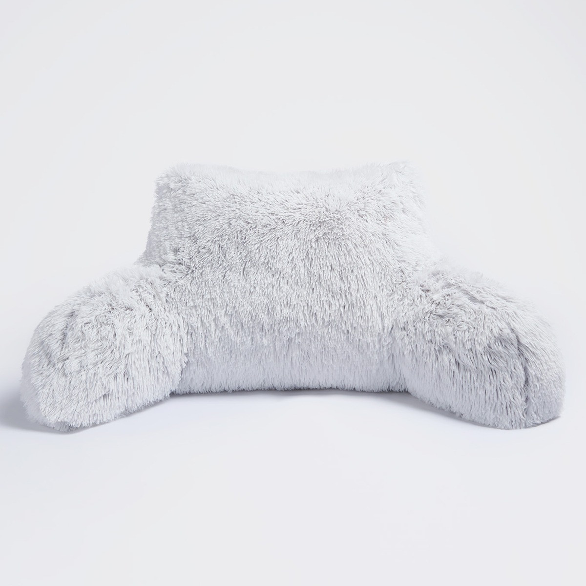 OHS Long Hair Cuddle Cushion - Grey>