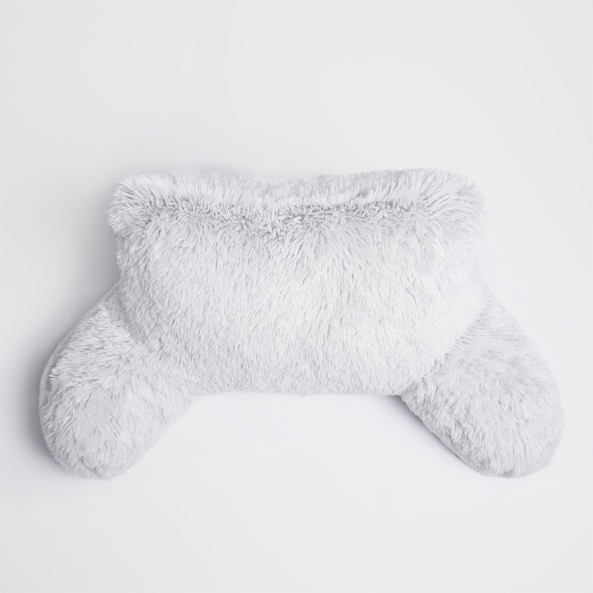 OHS Long Hair Cuddle Cushion - Grey>