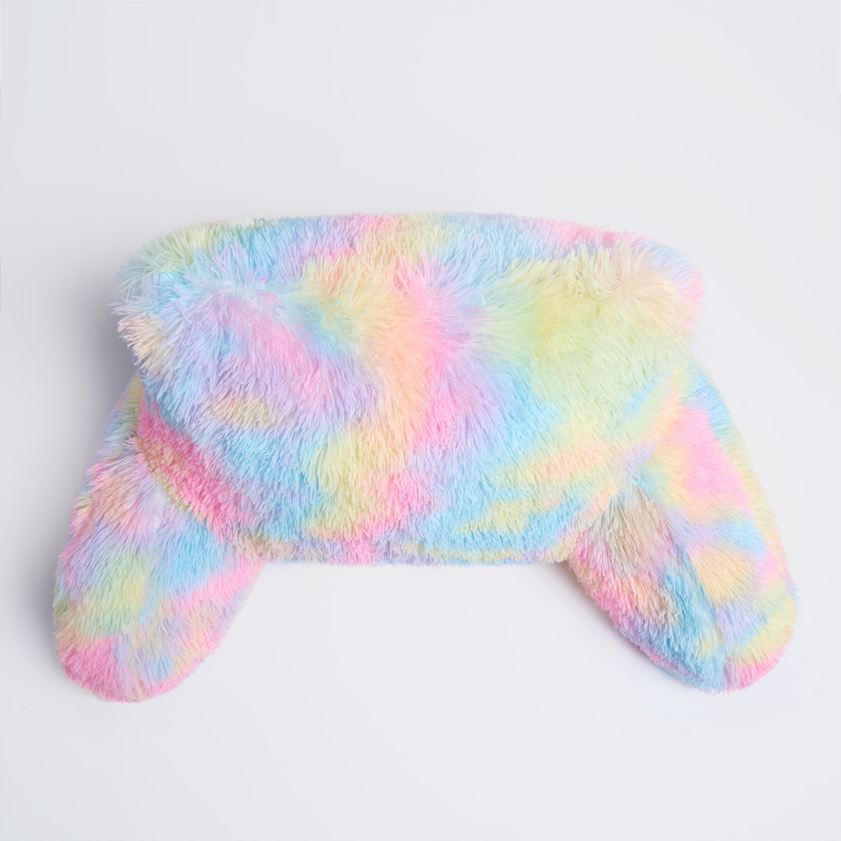 OHS Long Hair Cuddle Cushion - Rainbow Tie Dye>