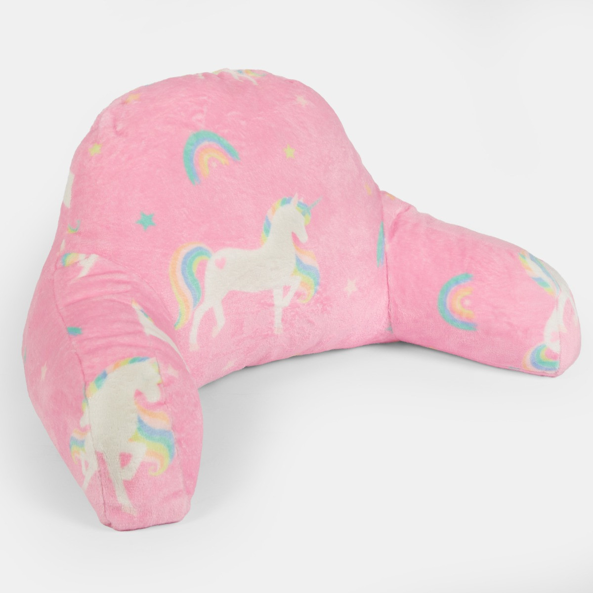 OHS Kids Unicorn Fleece Cuddle Cushion - Pink>