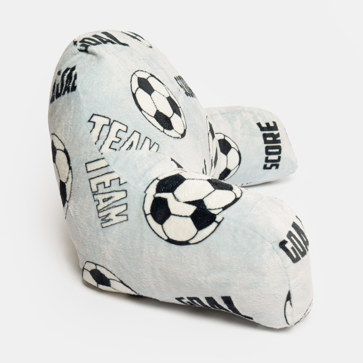 OHS Kids Football Fleece Cuddle Cushion - Grey>