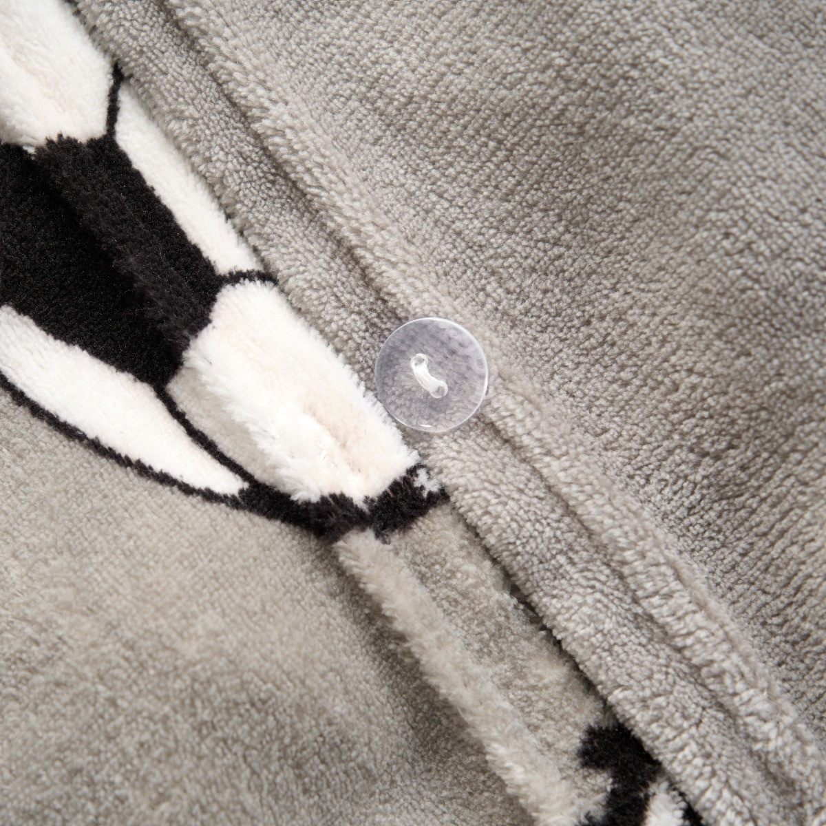 OHS Football Fleece Duvet Set - Grey >