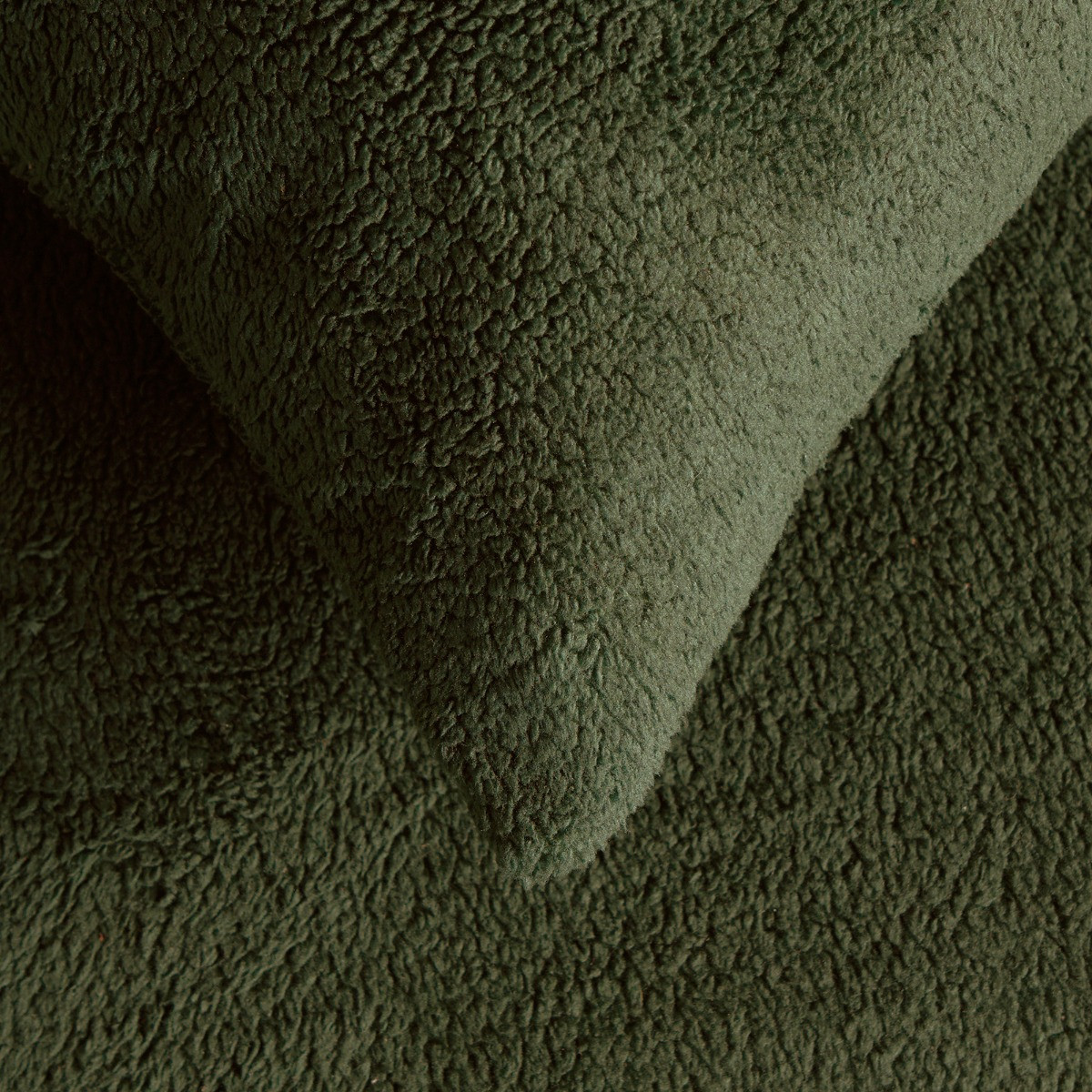 OHS Teddy Fleece Pillowcases - Woodland Green>