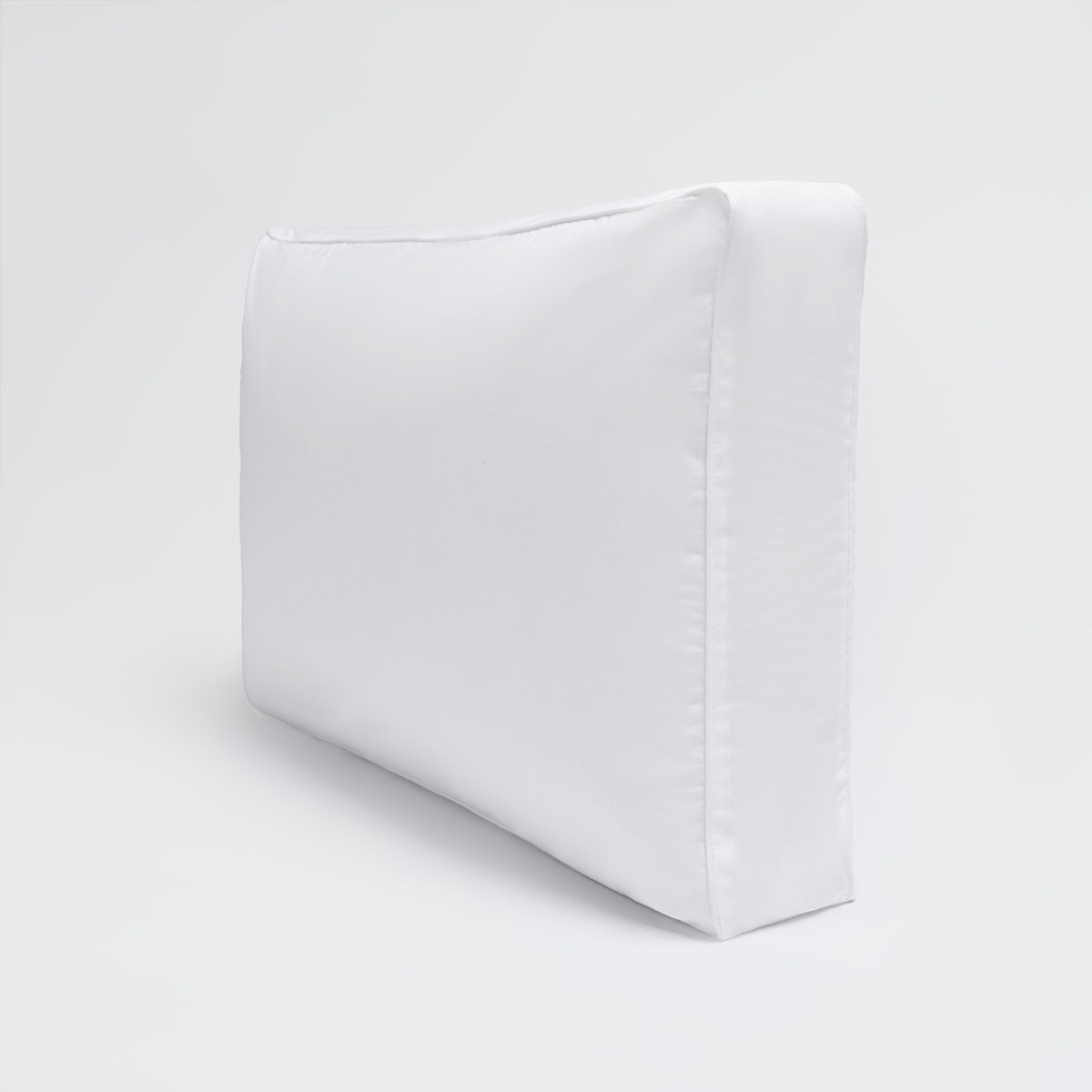 OHS Hotel Living Box Pillow - White>