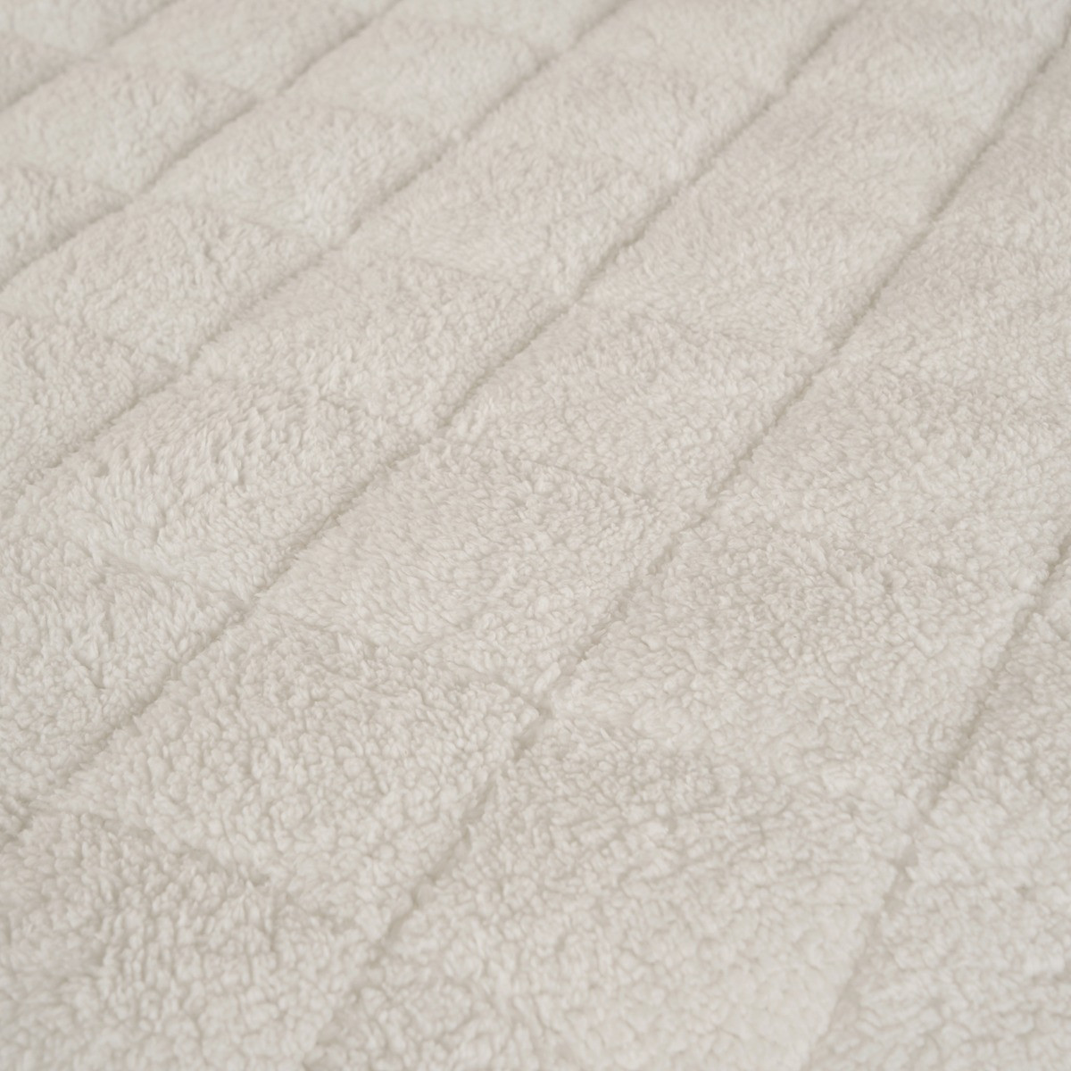 OHS Teddy Thermal Mattress Topper - Cream >