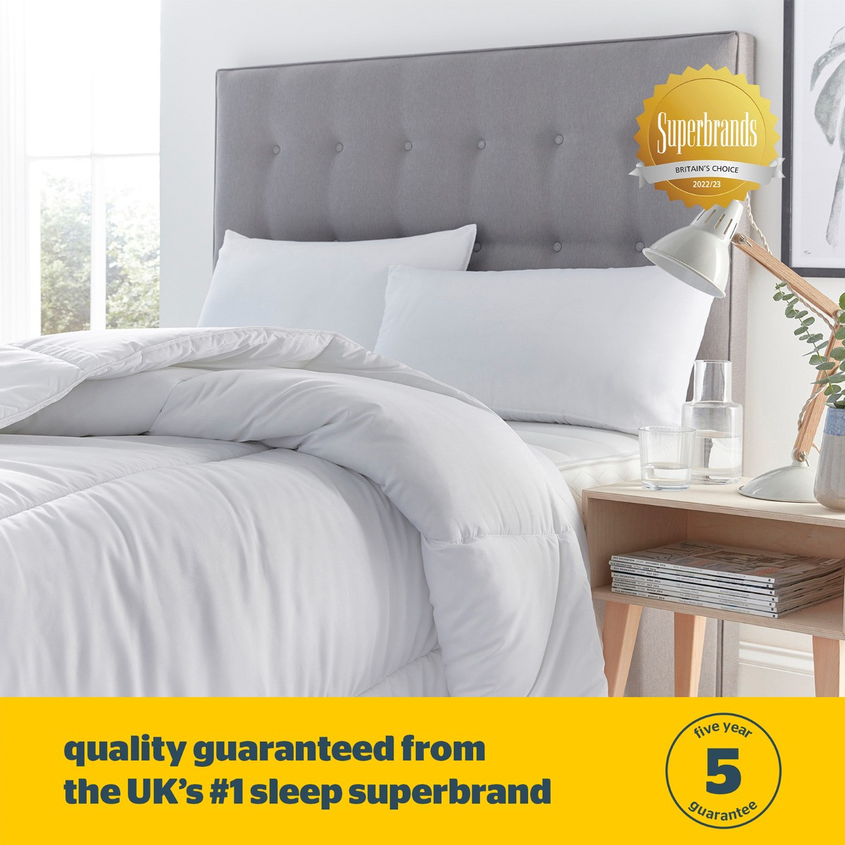 Silentnight Extra Full 10.5 Tog Duvet - White>