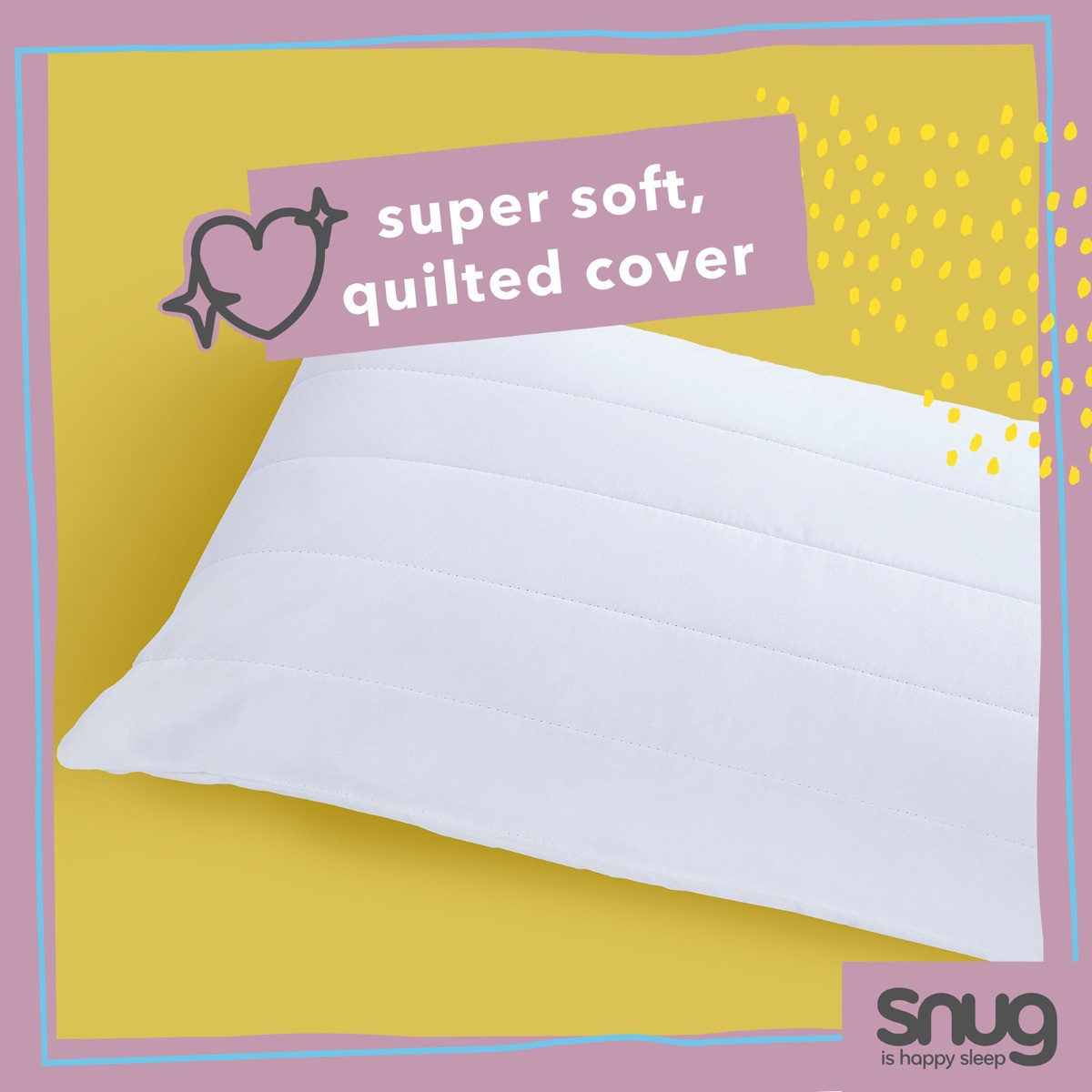 Snug Cloud 9 Pillow - White >