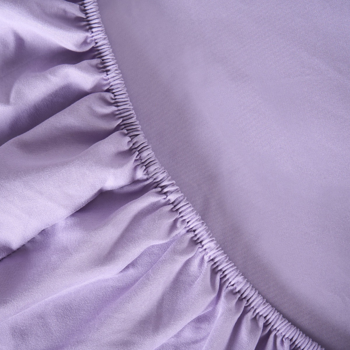 Brentfords Plain Dyed Fitted Sheet - Lilac>