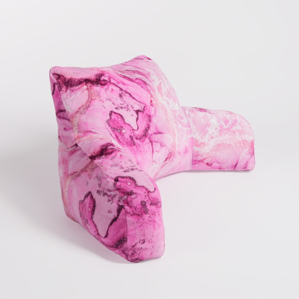 OHS Marble Print Cuddle Cushion - Blush >