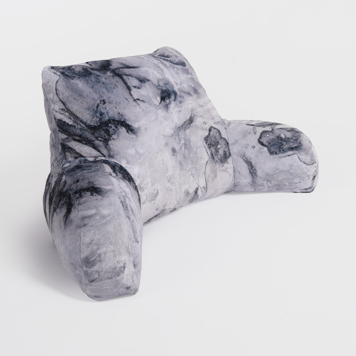 OHS Marble Print Cuddle Cushion - Grey>