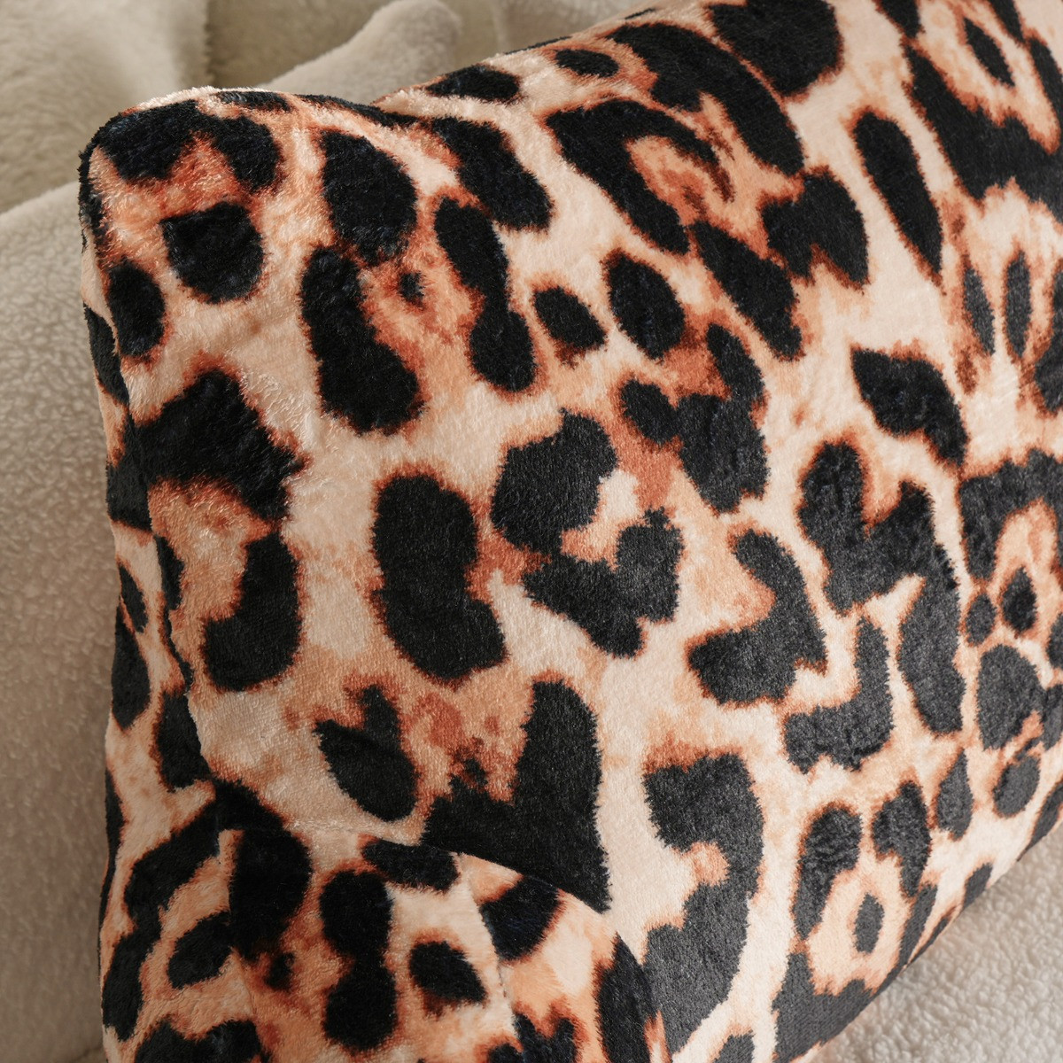 Cheetah print cushion best sale