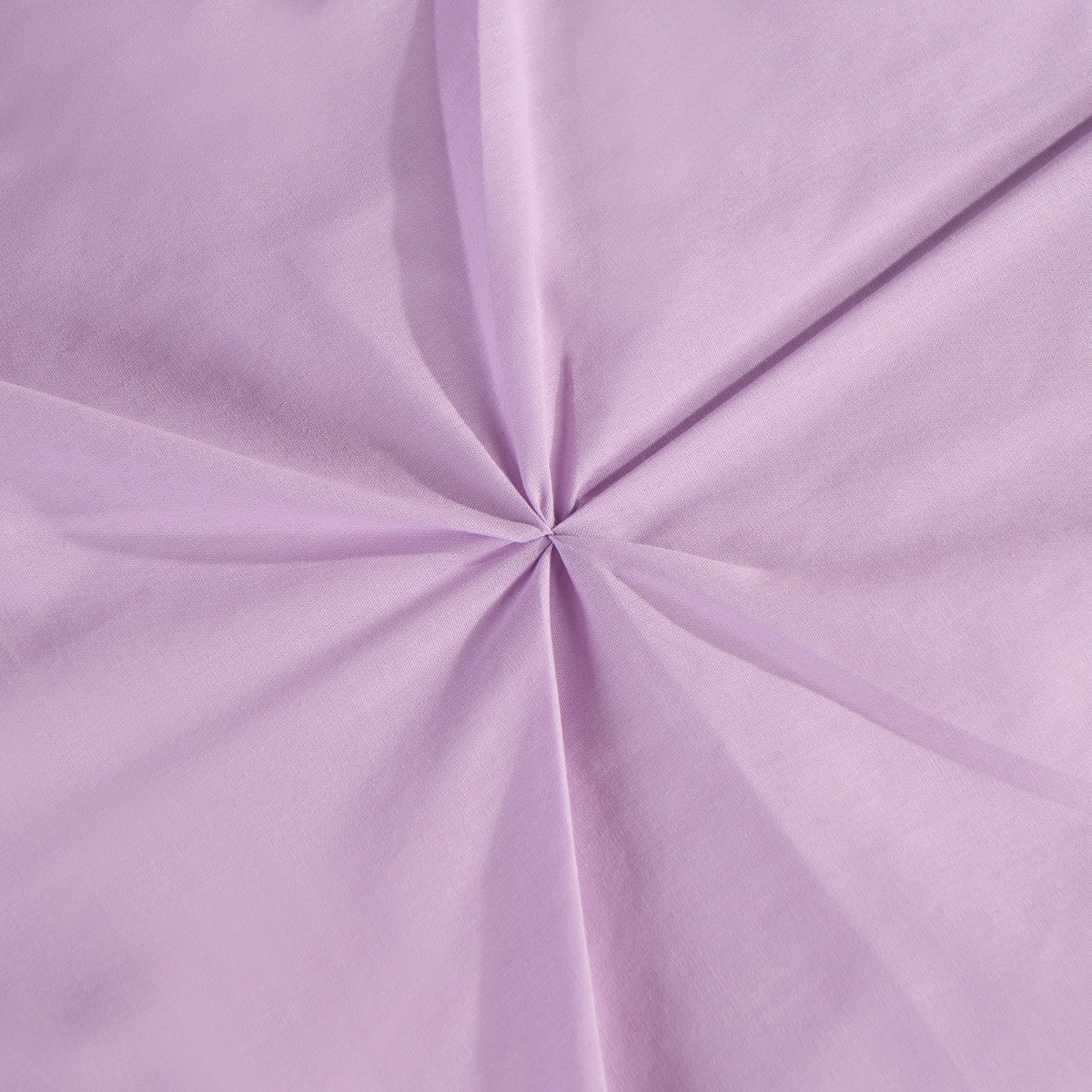 Highams Diamond Pintuck Pinch Pleat Duvet Cover Set - Lilac>