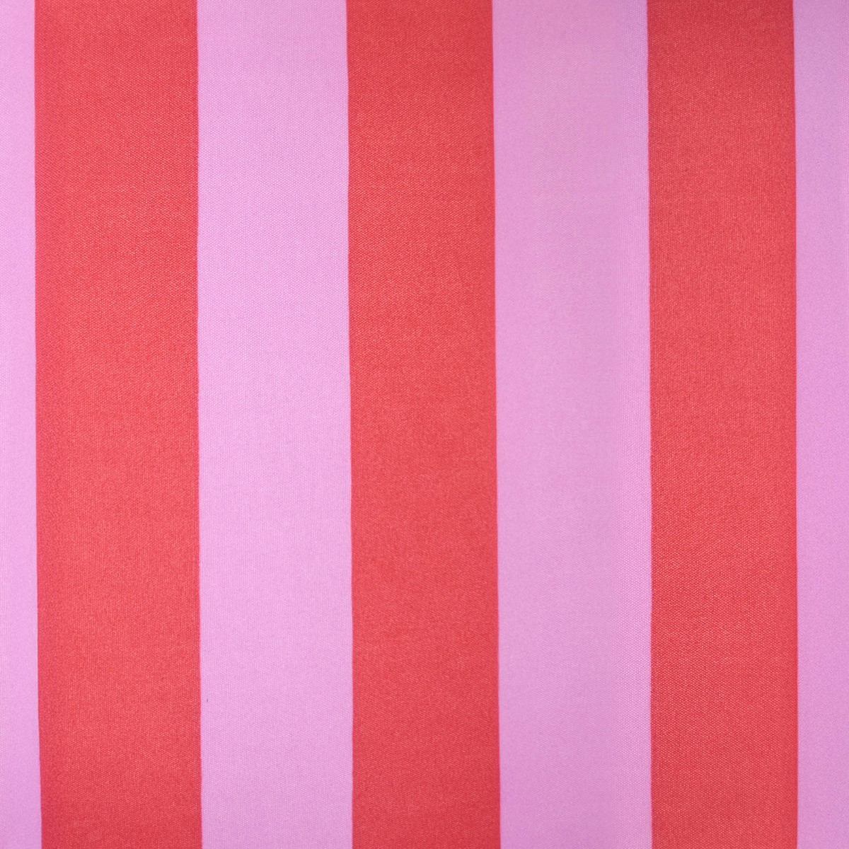 OHS Stripe Frill Duvet Cover Set, Pink/Red - Single>